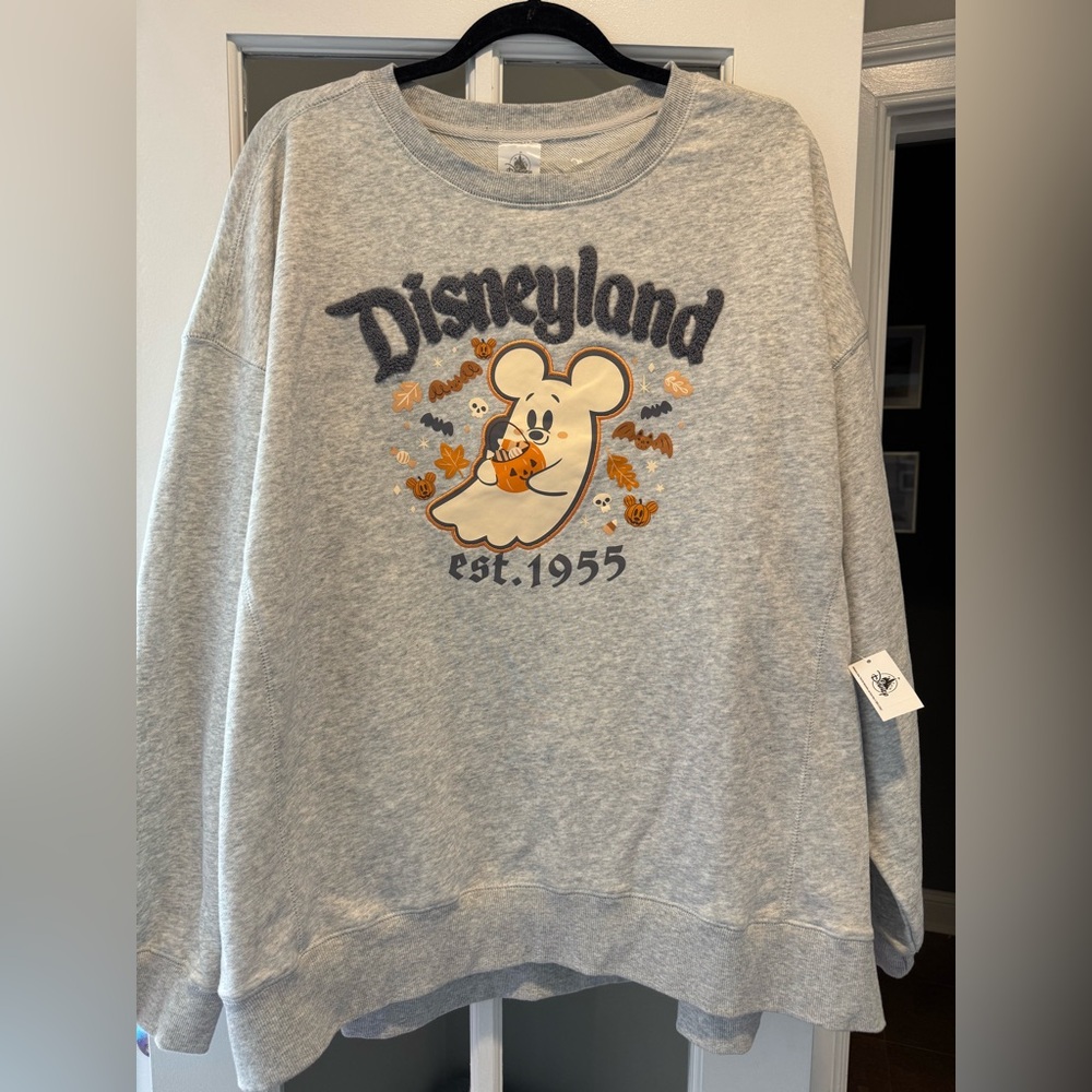 Disneyland Mickey Ghost Sweatshirt
